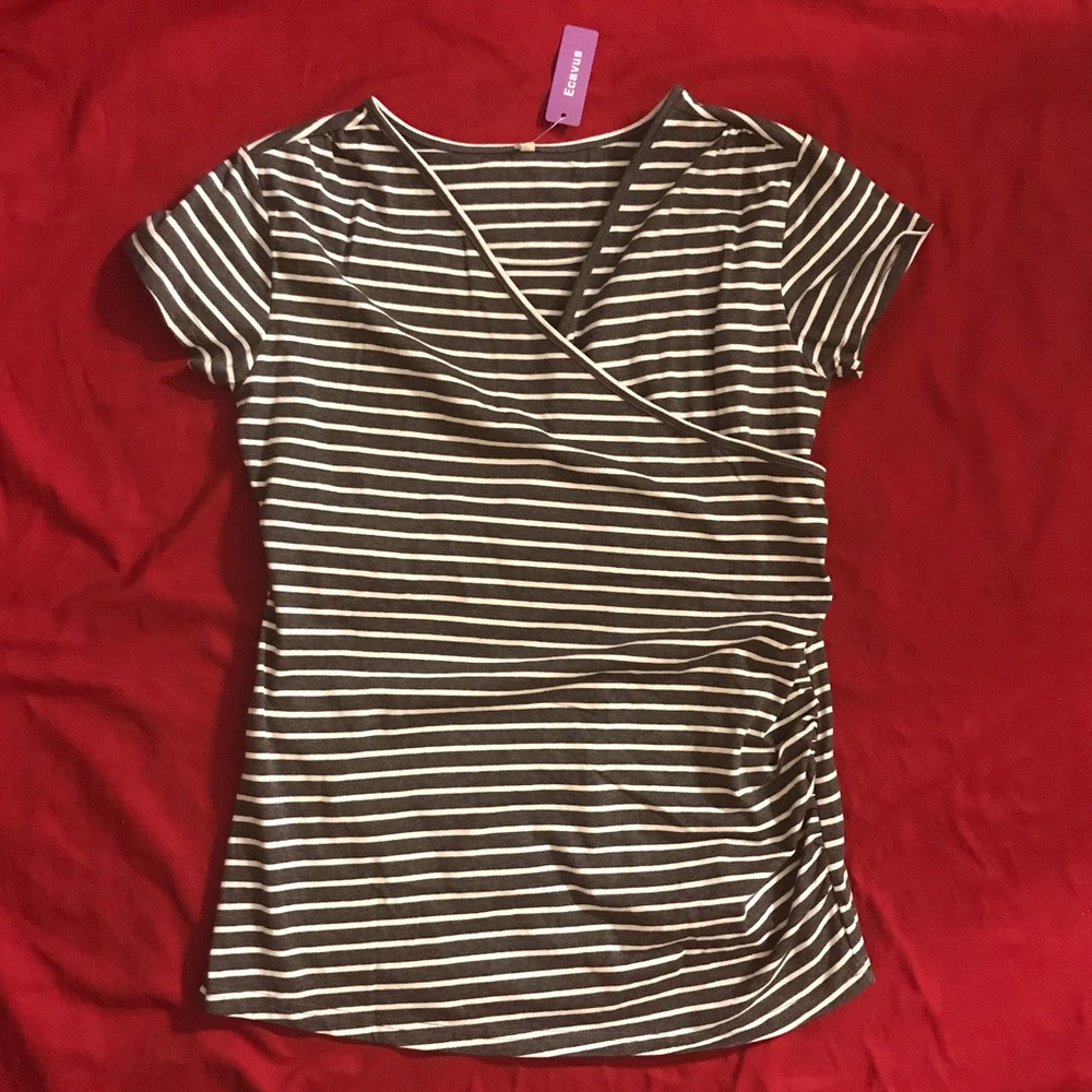 NWT Ecavus Maternity Nursing Top - Picture 5 of 13